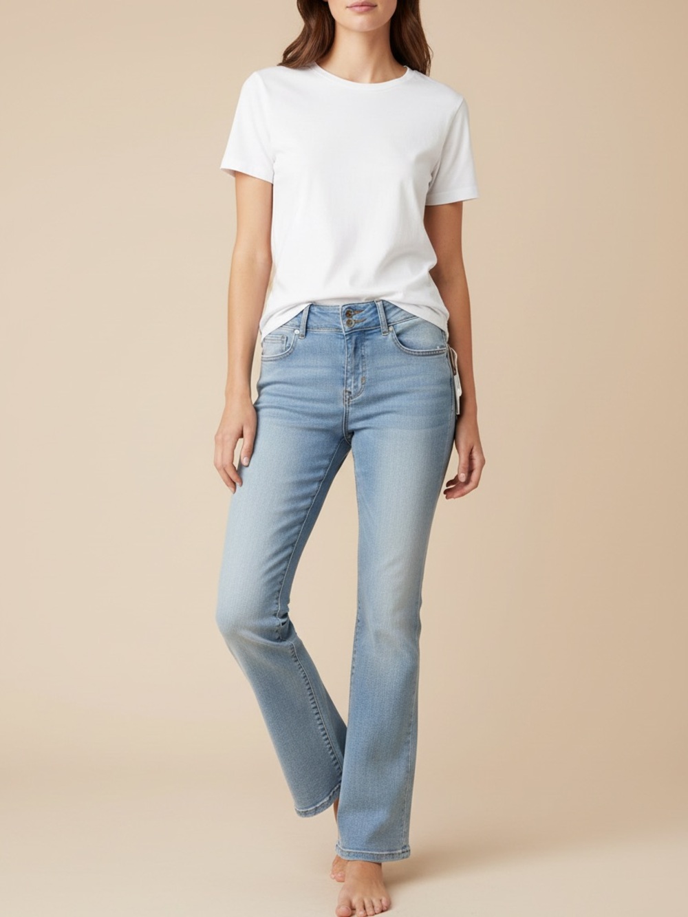 Women's High-Rise Light Blue Jeans